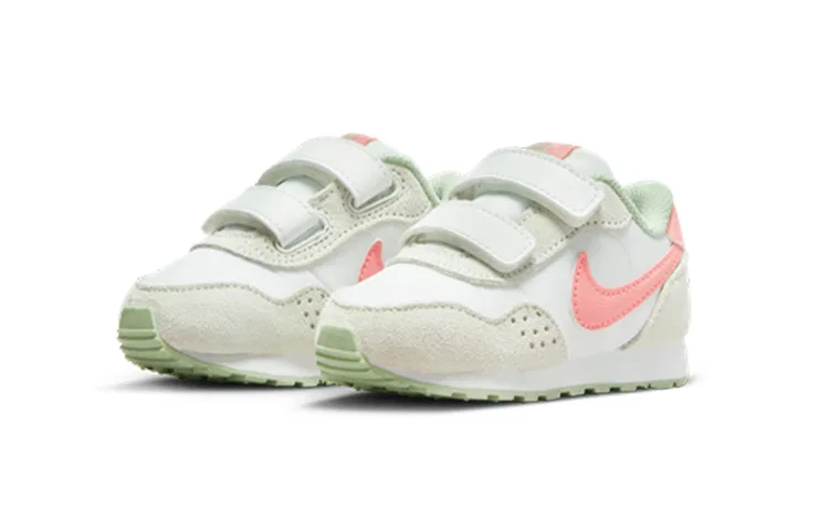 Детские кроссовки для малышей с ретро-дизайном MD Valiant Nike, White Pink Gaze — фото 4