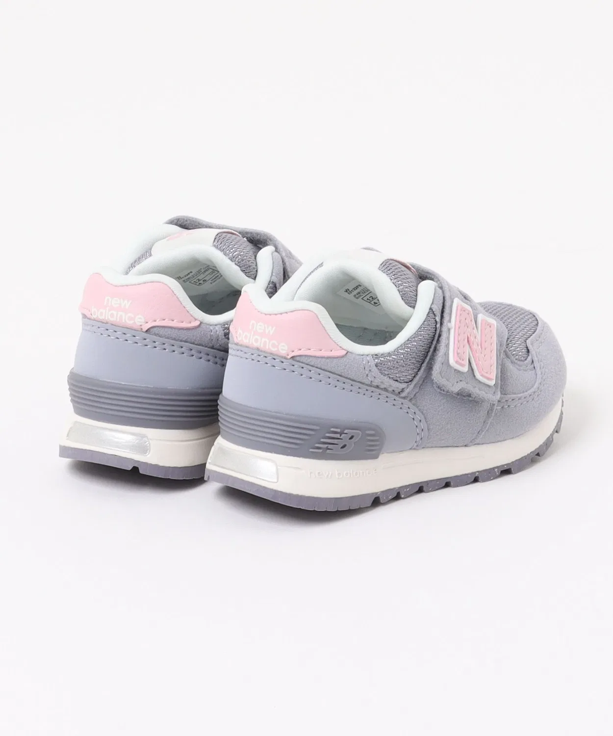 Детские кроссовки с поддержкой свода стопы I313 2F8 New Balance, Blue/Pink — фото 2
