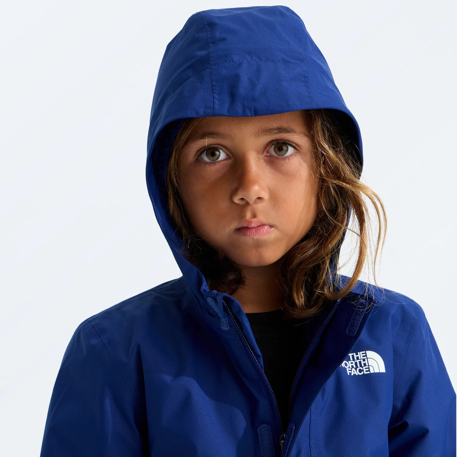 Детская утепленная куртка от дождя с капюшоном Antora The North Face, Bold Blue/Active Blue — фото 4