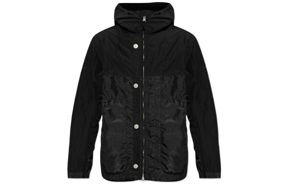 

Куртка мужская Stone Island Compass-badge с капюшоном, черный