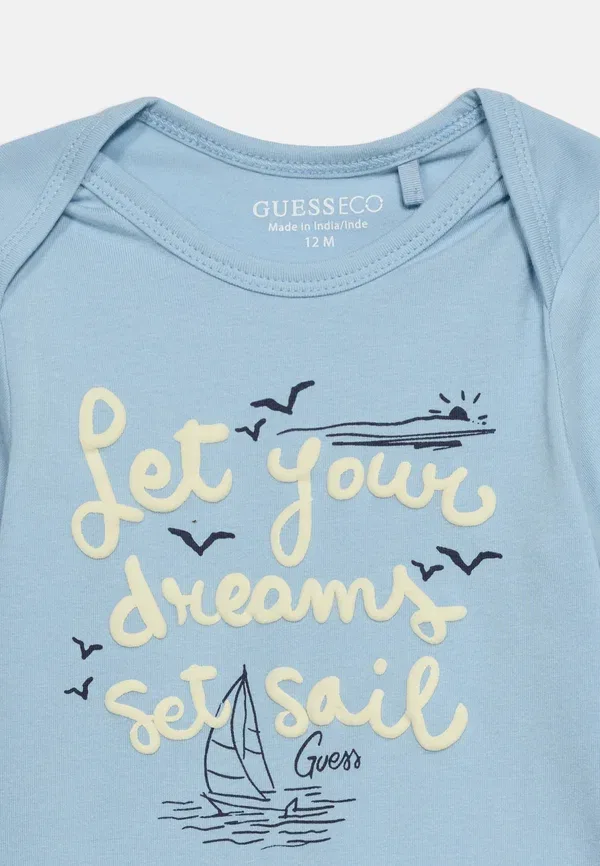 Детский набор унисекс из 2 предметов - боди Guess — фото 4
