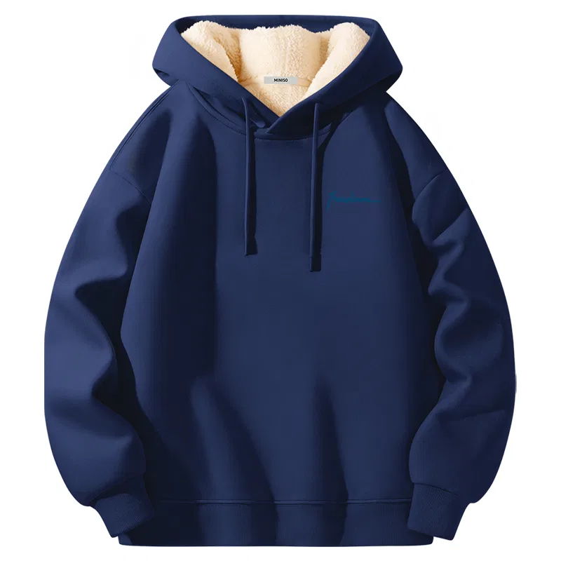 Детский свитшот флисовый MINISO, Navy Blue