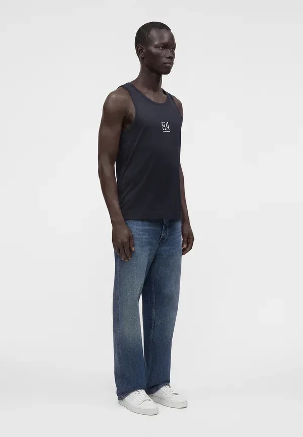 Майка Emporio Armani, темно-синий — фото 4