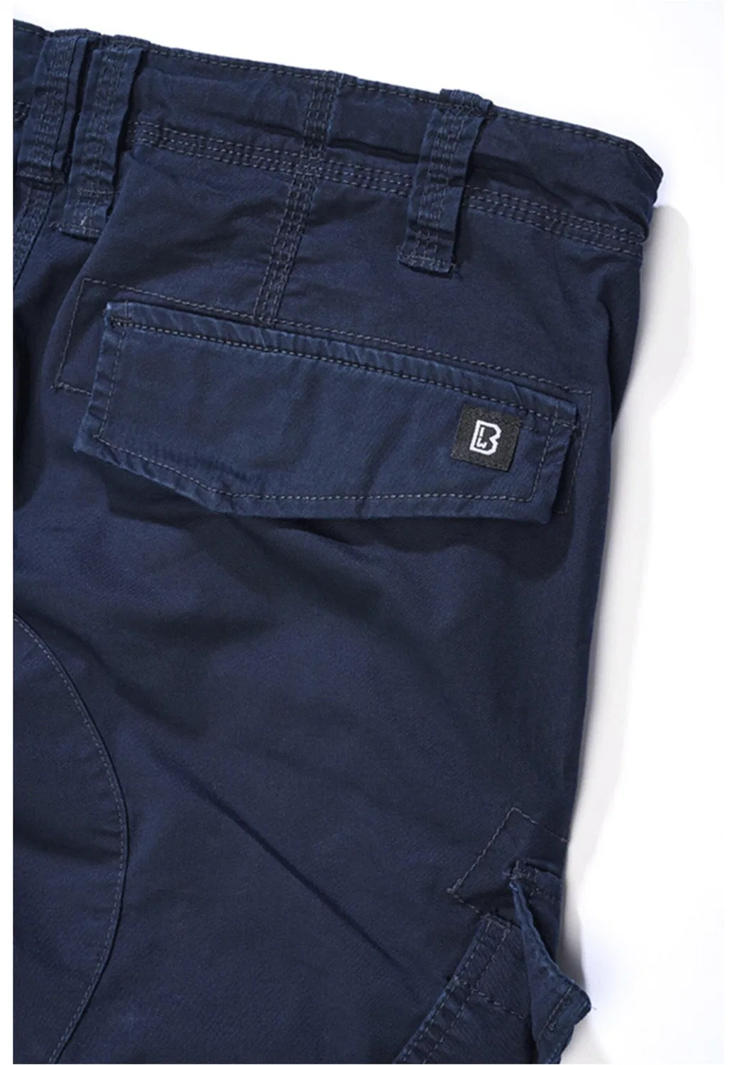 Брюки-карго Brandit Slim fit Adven темно-синего цвета — фото 3