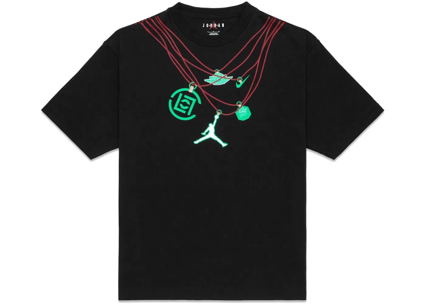 Мужская футболка с принтом T-Shirt Jordan, Black