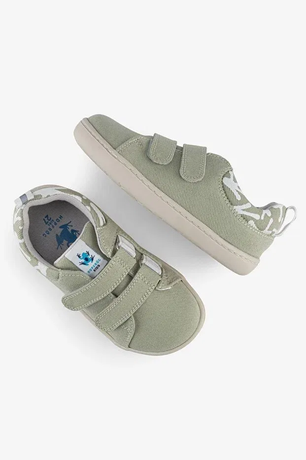 Детские кеды для мальчиков из текстиля Хопфрог, Eco Water Green Hopfrög