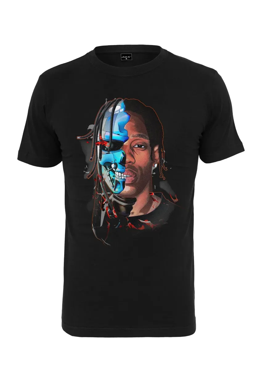 

Футболка Mister Tee "Мужская футболка Mister Tee в пол-лица" Mistertee, черный