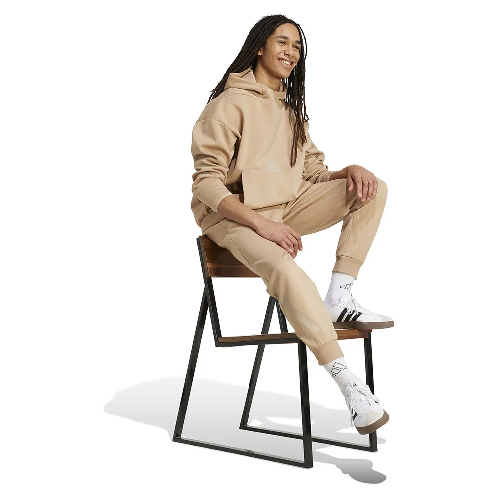 Брюки adidas Z.N.E, бежевый — фото 3
