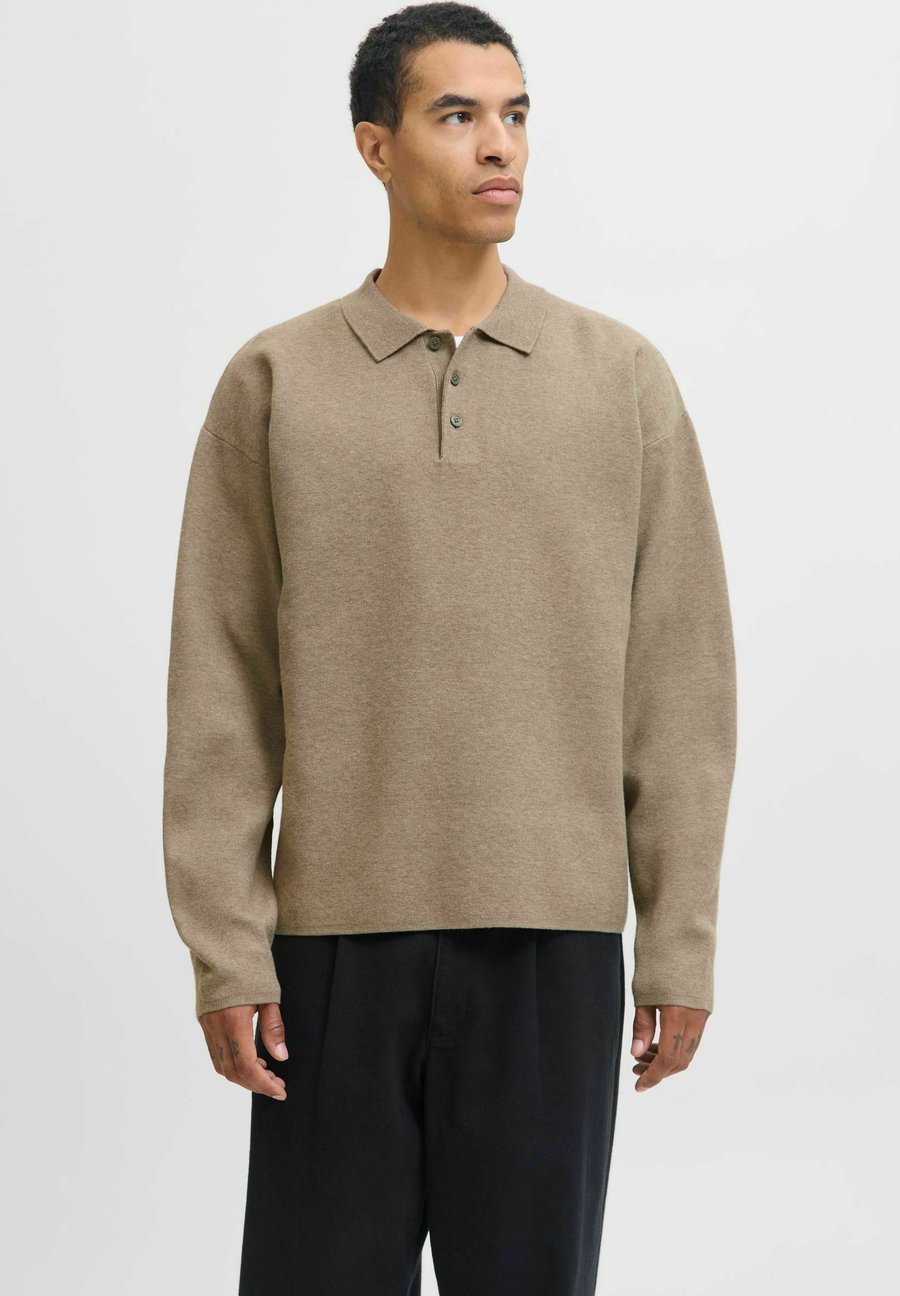 

Поло Jack & Jones PREMIUM Polo shirt, Brindle/Dark Grey