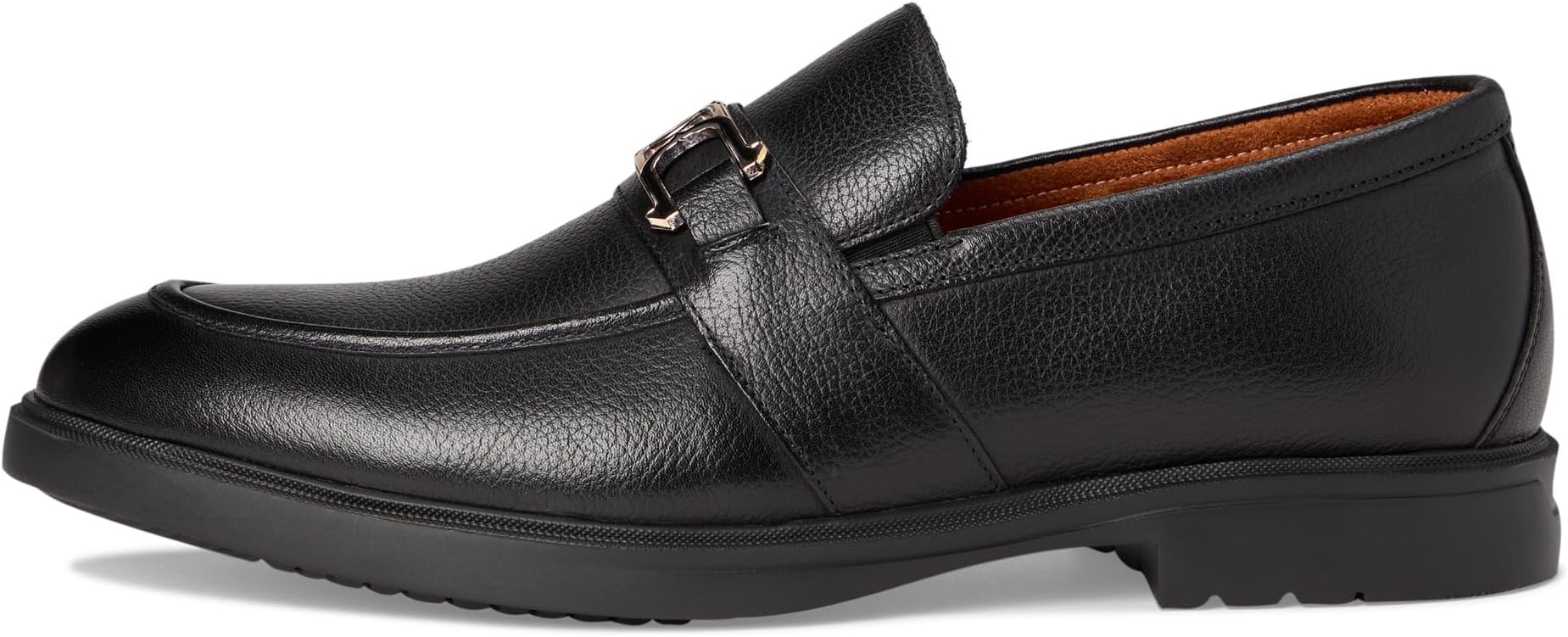 Лоферы Stacy Adams Todridge Moc Toe Slip-On Loafer, цвет Black Tumble — фото 4