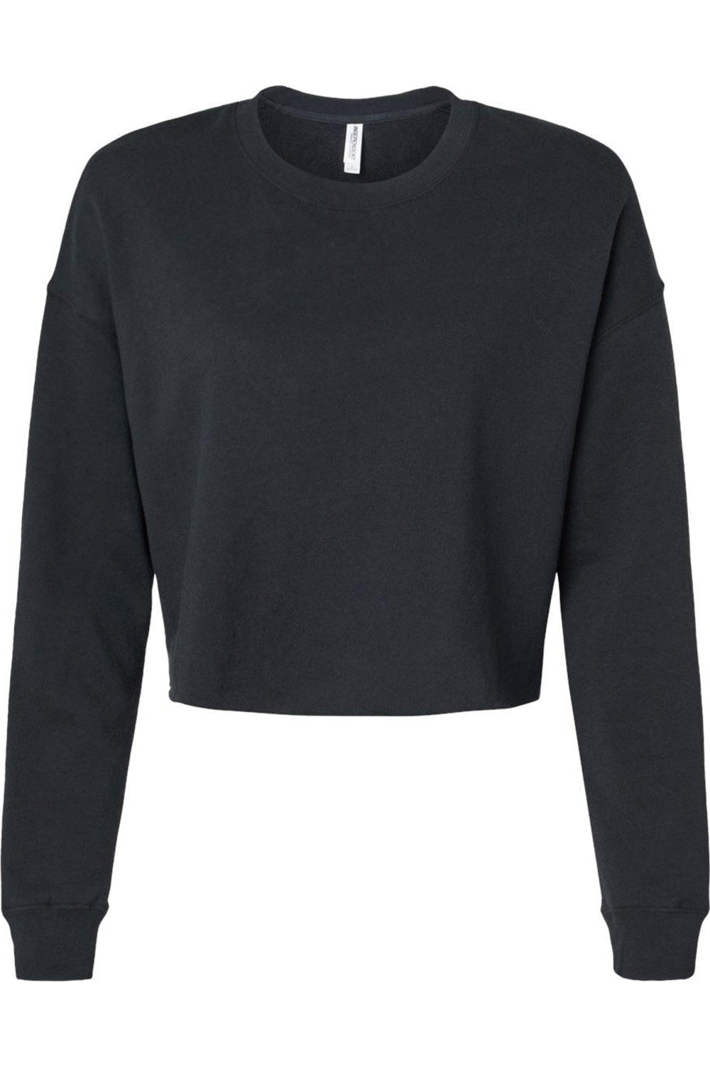 

Independent Trading Co. Женский легкий укороченный свитер Crew, черный