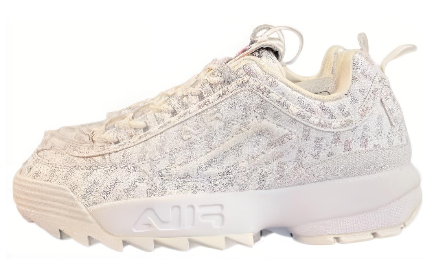 

Кроссовки FILA Women's Disruptor 2 Multi 'Logo Print', белый