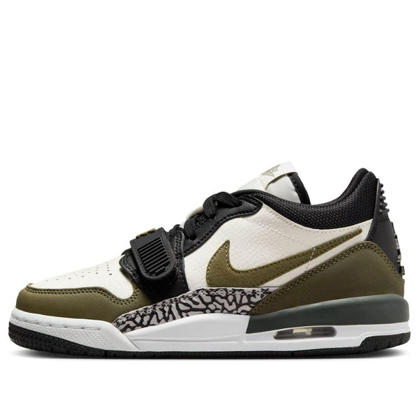 

Кроссовки legacy 312 low 'black medium olive' Air Jordan, черный
