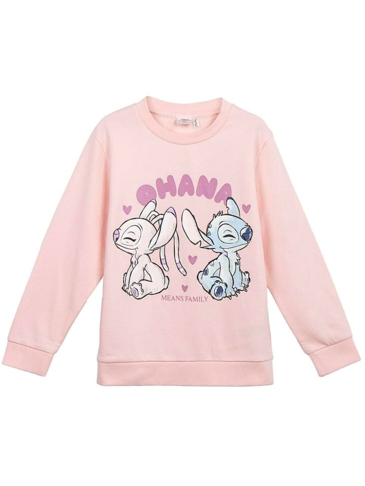 

Толстовка Disney Stitch & Angel, розовый