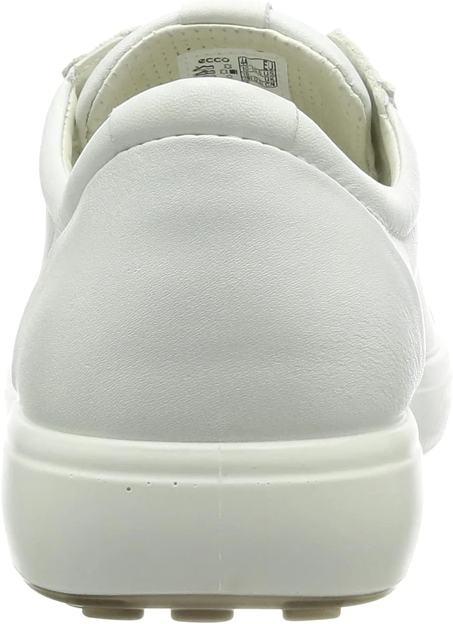 Мужские кроссовки ECCO Soft 7 M на шнуровке, White Flyaway Orchid — фото 3