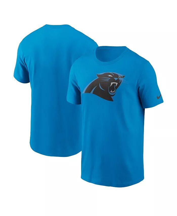 

Мужская синяя футболка с основным логотипом Carolina Panthers Nike