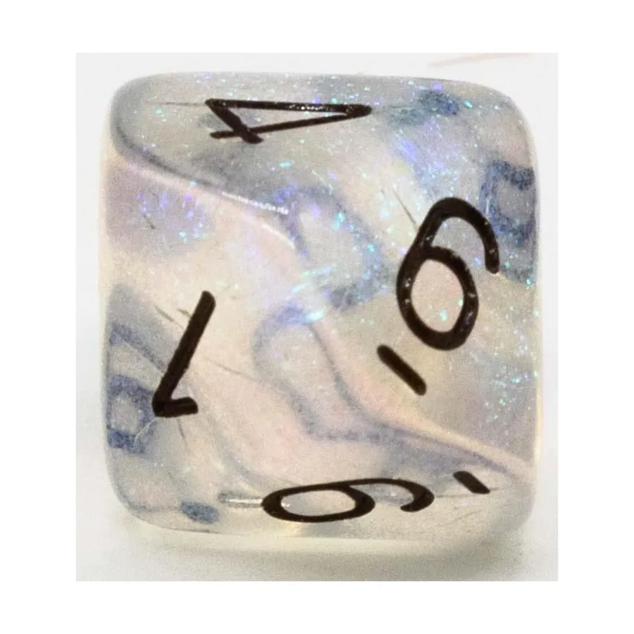 

Акверпл с черным — только d10!, Dice - Borealis - Poly Set (Chessex)