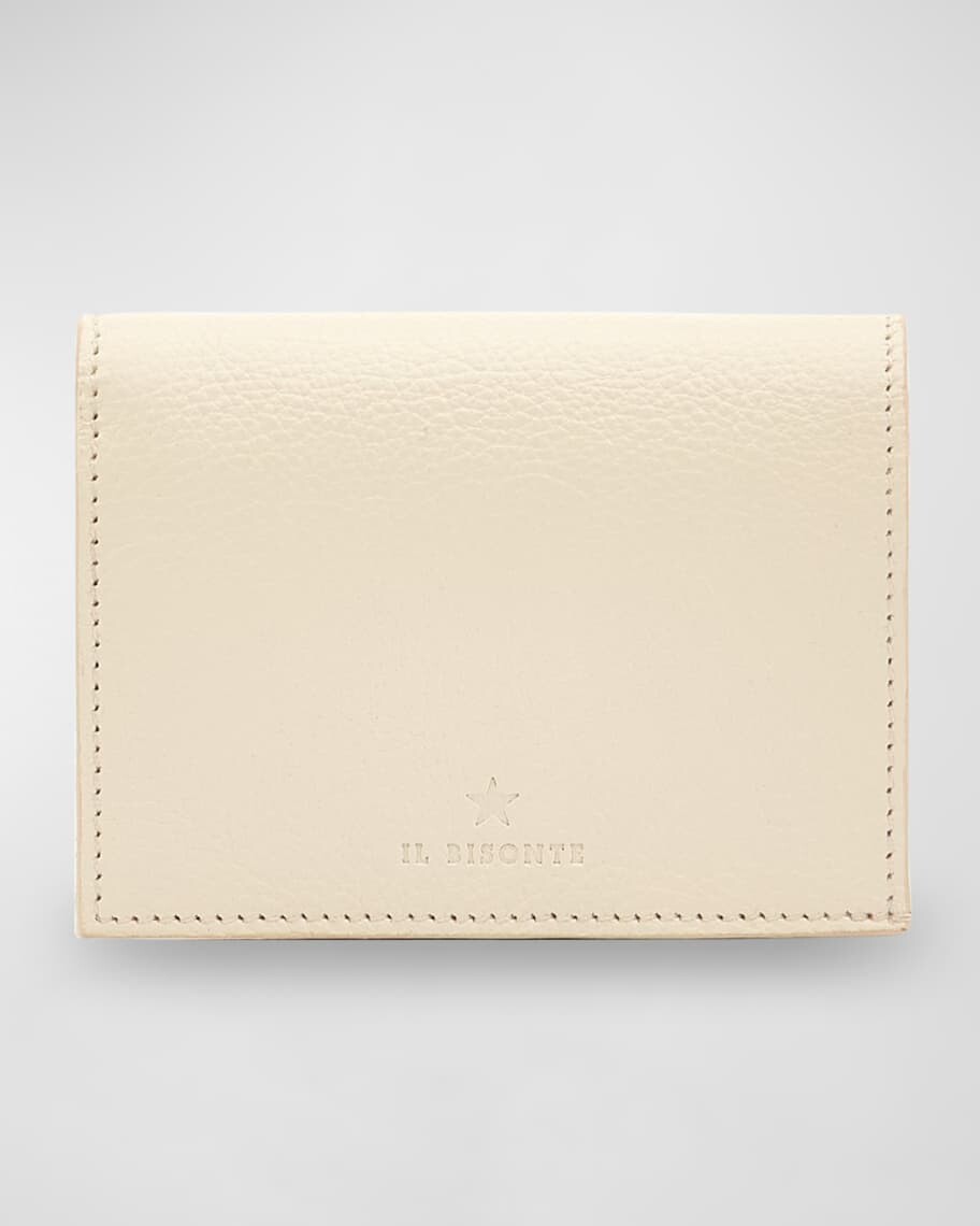 

Кожаный кошелек Oliveta Bifold Vacchetta Il Bisonte, Белый, Кожаный кошелек Oliveta Bifold Vacchetta Il Bisonte