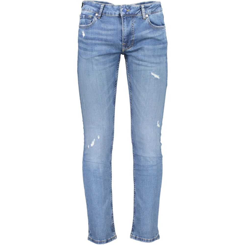 

Синие хлопковые джинсы и брюки Guess Shoes