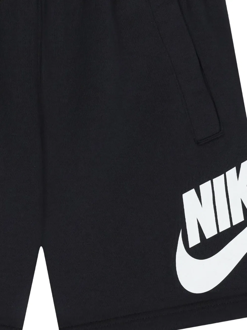 Шорты с логотипом Nike Kids, черный — фото 3