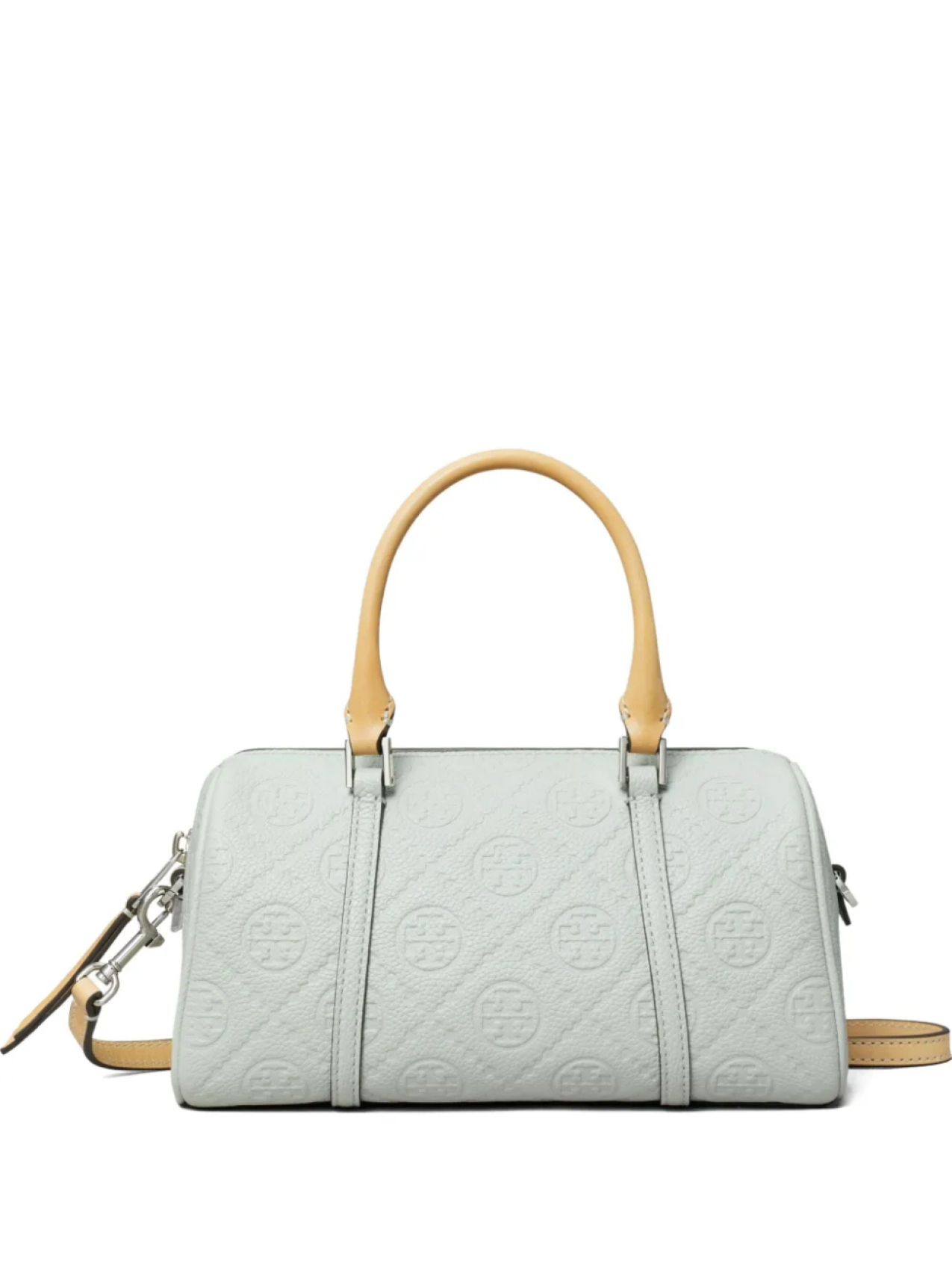 

Tory Burch сумка-тоут T Monogram размера мини, серый