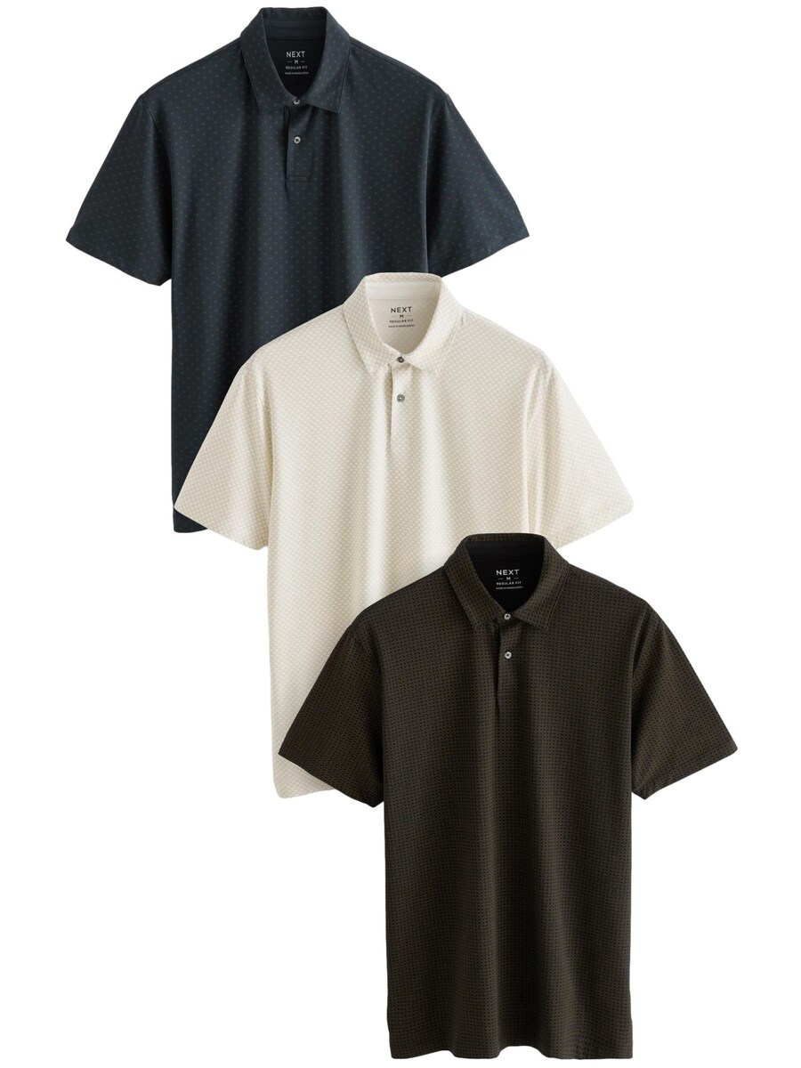 

Рубашка Next, цвет marine blue/Brown/White