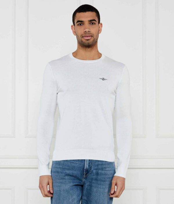 

Свитер Regular fit Aeronautica Militare, белый