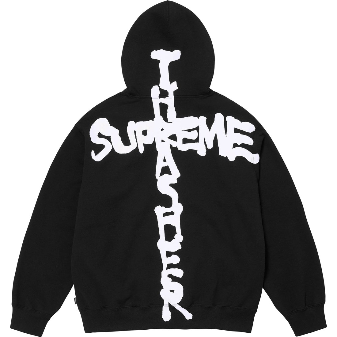 

Толстовка с капюшоном на молнии Thrasher Supreme, Stone White/Stone