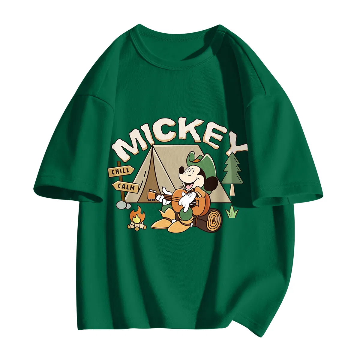 Футболка детская Disney Wild Adventure Vintage Green