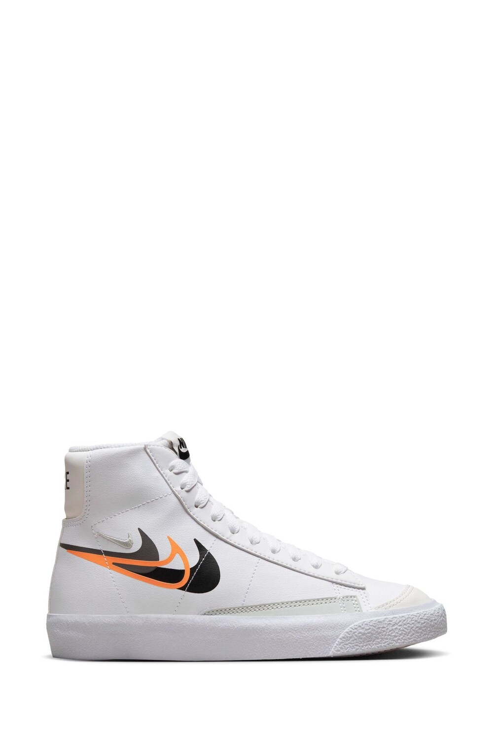 

Молодежные спортивные кроссовки Blazer с вырезом по щиколотку Nike, белый