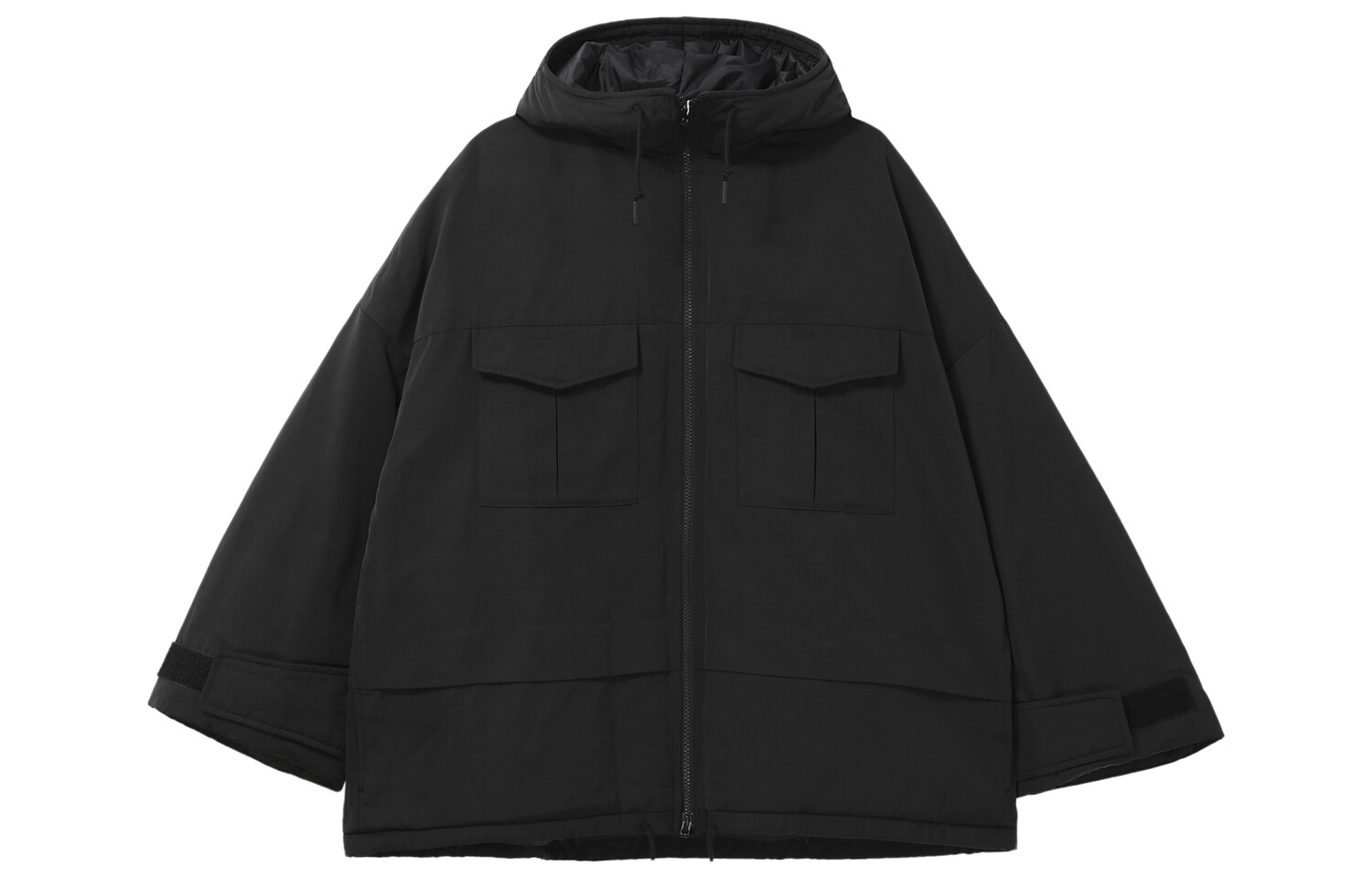 Гибридная пуховая парка Uniqlo (White Mountaineering), 09 черный