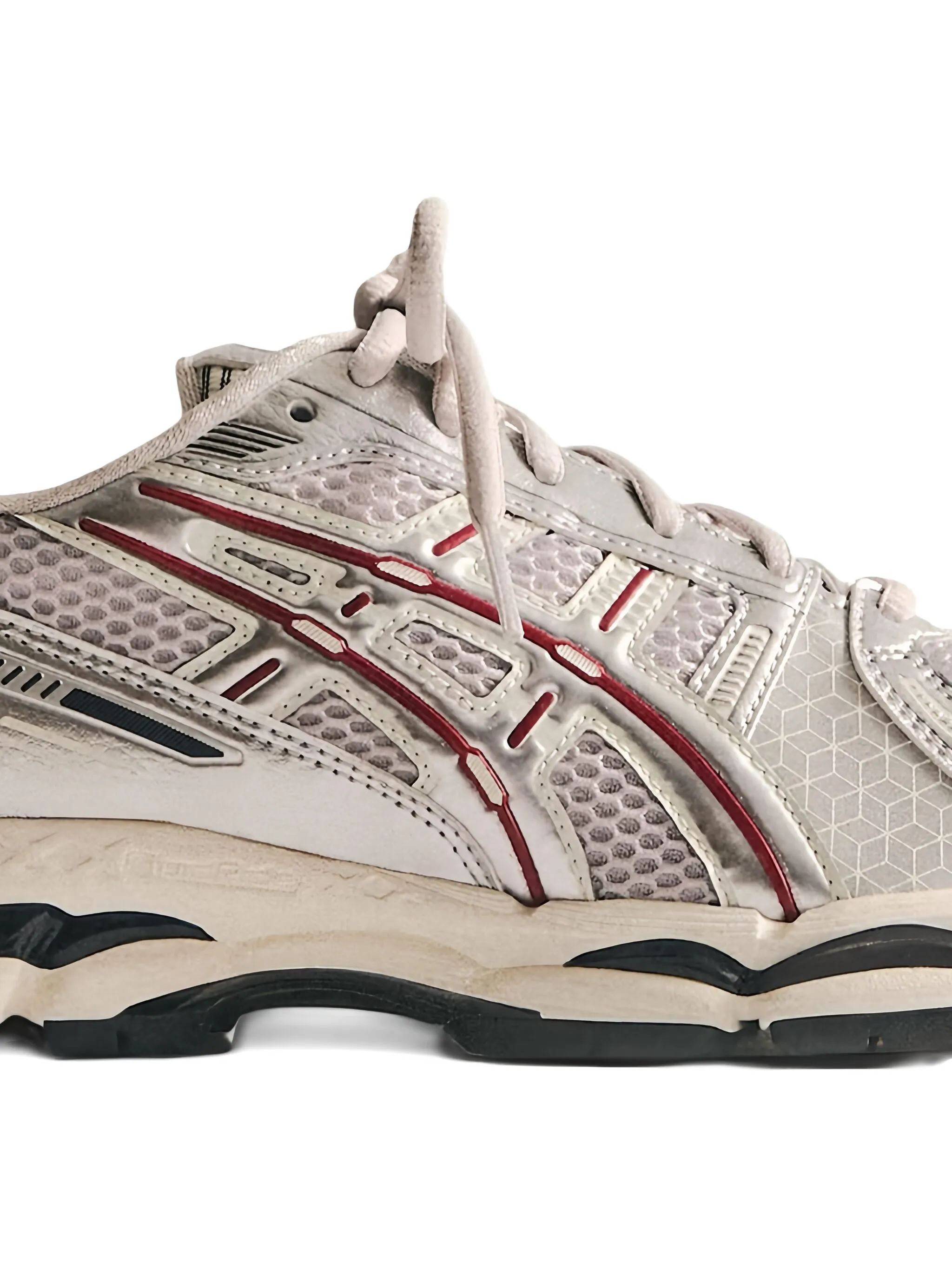Кроссовки на шнуровке Gel Kayano 12.1 Asics, серый — фото 2