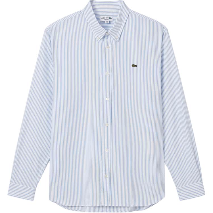 Рубашка LACOSTE, мужская, синий