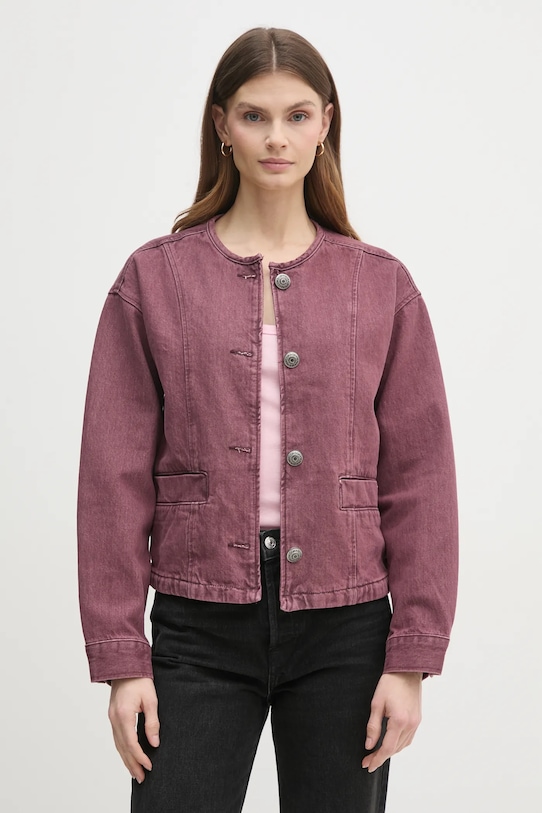

Джинсовая куртка Daena Berry Pepe Jeans, розовый