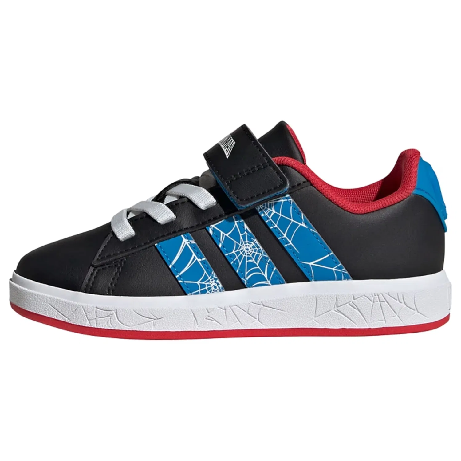 Спортивные кроссовки Adidas Sportswear Marvel Spider-Man Grand Court черного цвета