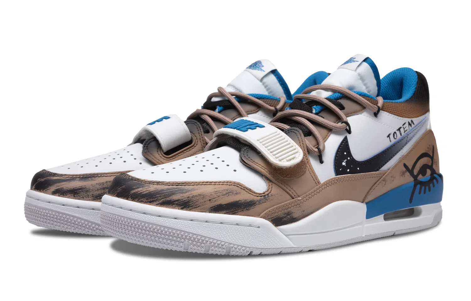 Кроссовки баскетбольные Jordan Legacy 312 Ancient Messenger коричневые — фото 4