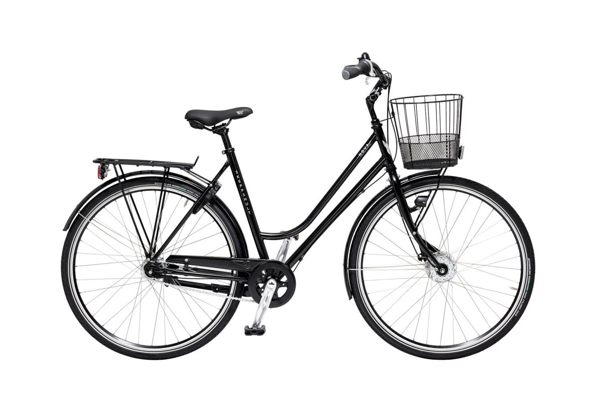 

Женский велосипед Skeppshult Nova Premium 7-скоростной с корзиной Mirror black