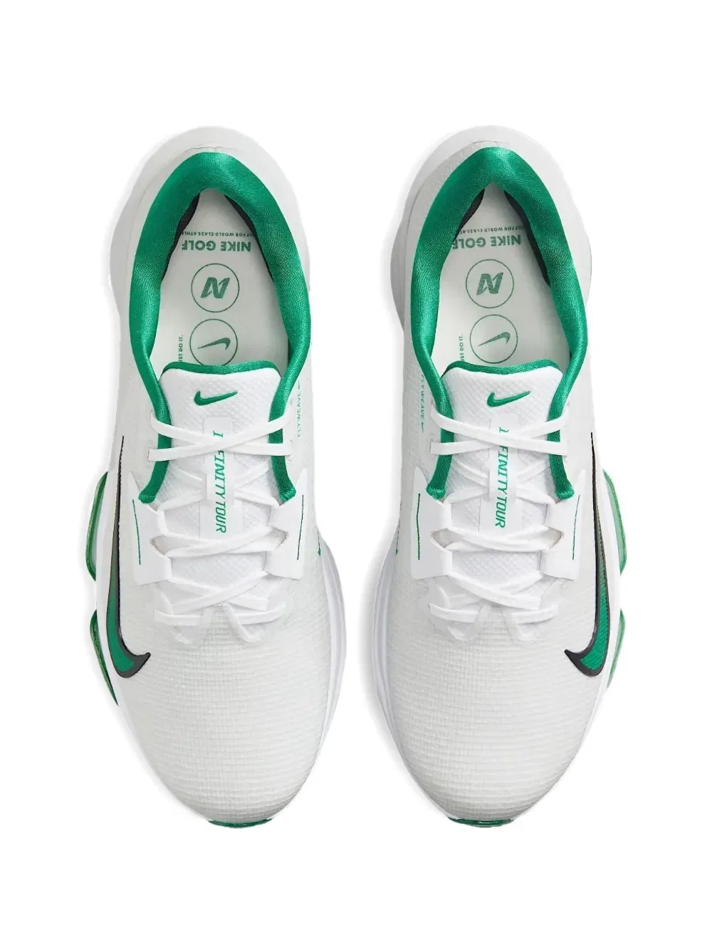 Кроссовки Air Zoom Infinity Tour 2 с логотипом Swoosh на шнуровке Nike, белый — фото 4