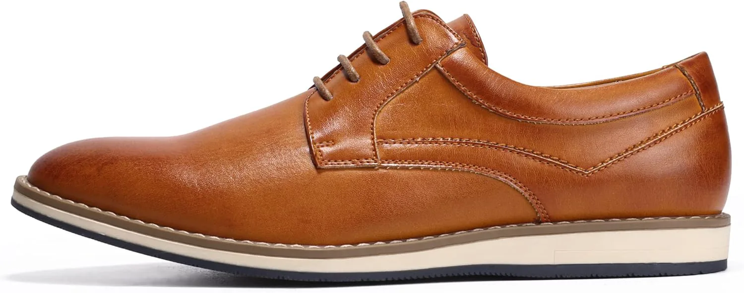 

Мужские повседневные туфли Mofri, официальные оксфорды, коричневый