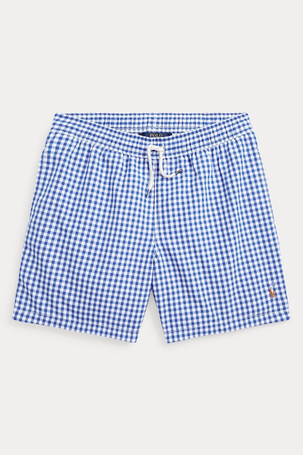 

Шорты для плавания для мальчиков в клетку виши Polo Ralph Lauren, черный