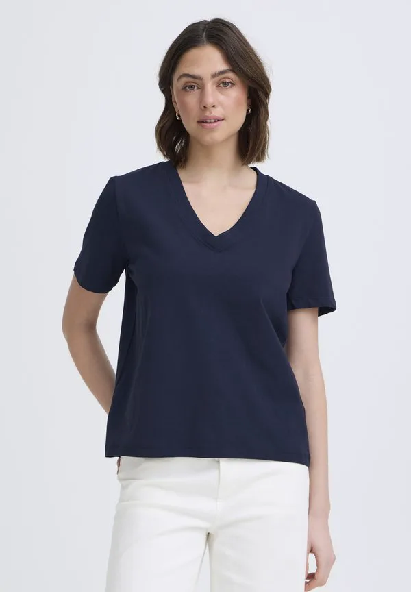 

Базовая футболка frfeba 2 Fransa, Navy Blazer, Синий, Базовая футболка frfeba 2 Fransa, Navy Blazer