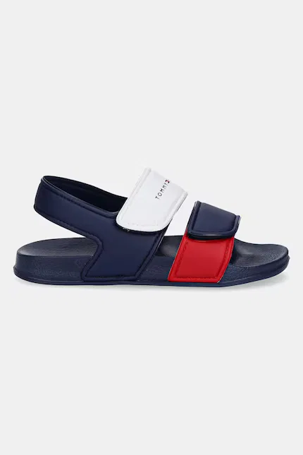 Сандалии детские на липучке Tommy Hilfiger, синий — фото 2