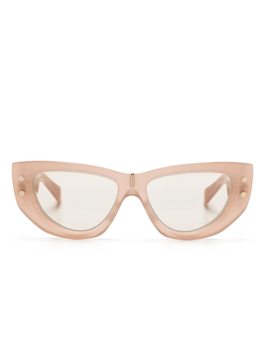 

Солнцезащитные очки B-Muse в оправе 'кошачий глаз' Balmain Eyewear, розовый