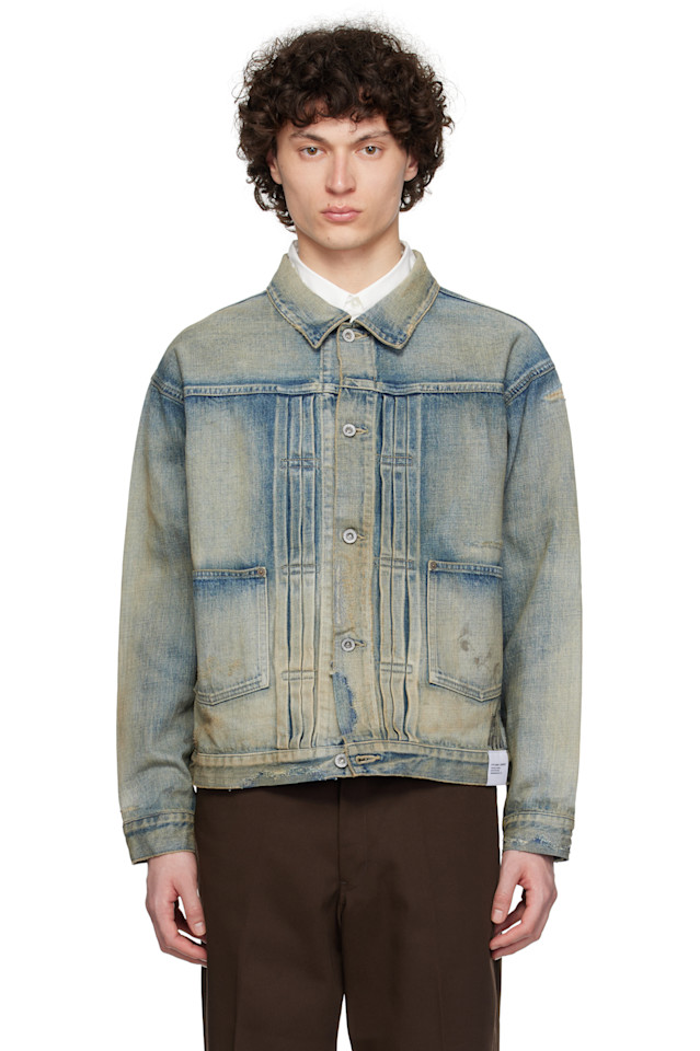 

Джинсовая косуха типа-1 Savage Neighborhood, индиго