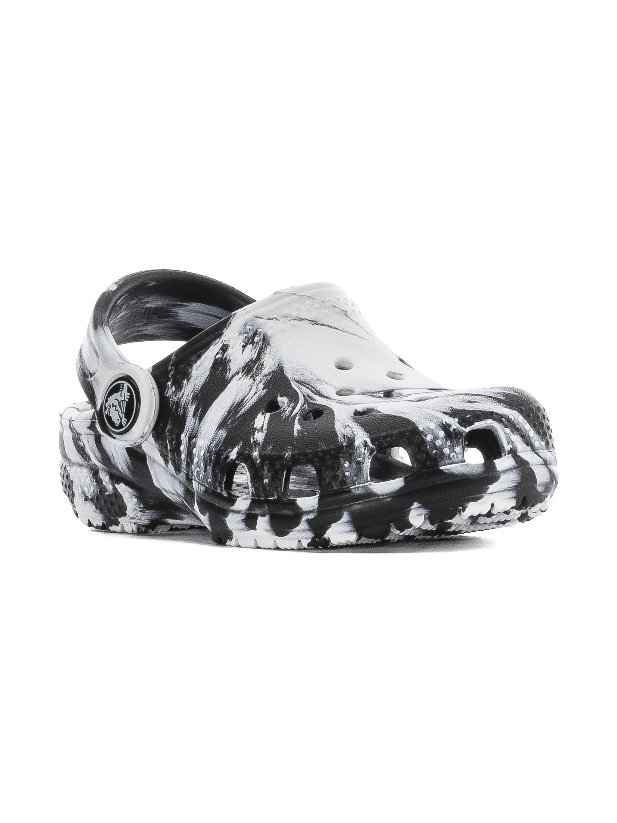 

Клоги Classic Marbled Clog TD Crocs, белый