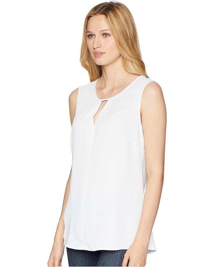 

Топ NIC+ZOE Easy Keyhole Top, цвет Paper White