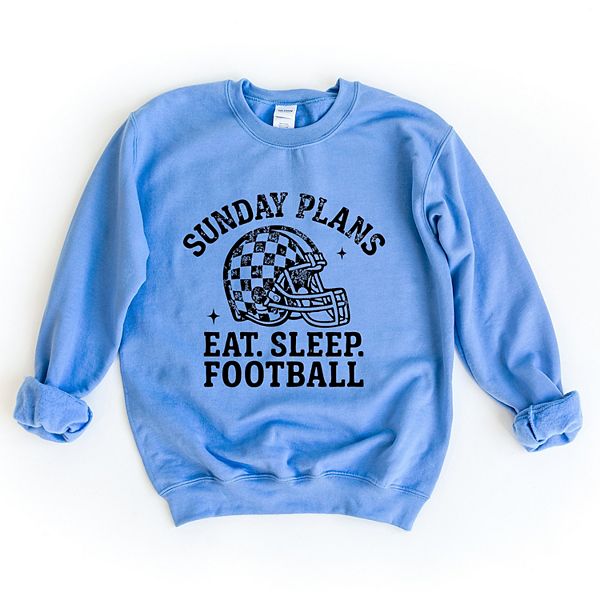 

Sunday plans: eat sleep football - женский свитшот с принтом Simply Sage Market, Carolina, Зеленый, Sunday plans: eat sleep football - женский свитшот с принтом Simply Sage Market, Carolina