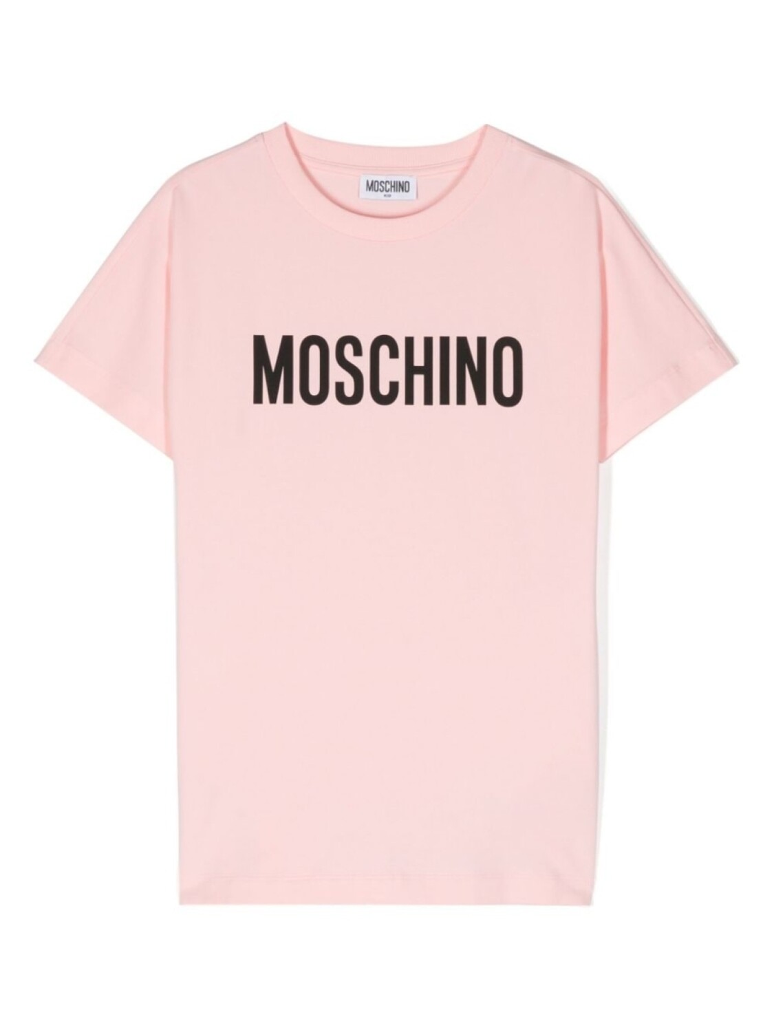 

Moschino Kids футболка с логотипом, розовый