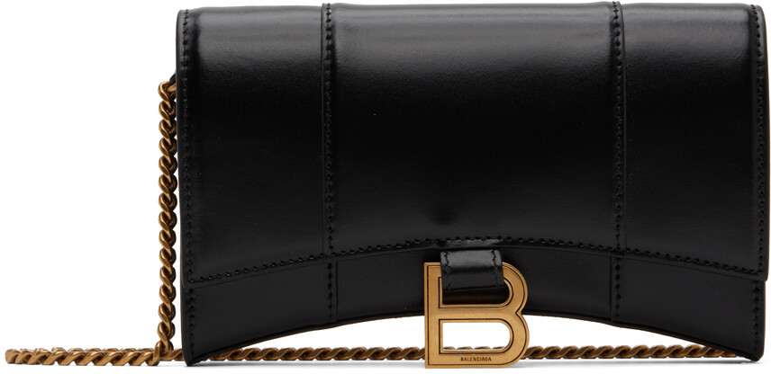 

Черная сумка «Песочные часы» Balenciaga