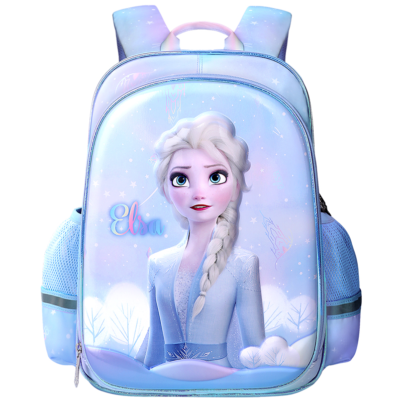 

Disney Детский рюкзак из полиэстера серии Frozen разноцветный, Ice Snow Rainbow Blue [Wind-Operated Storage]